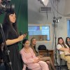 Заняття «Школи телеведучих» в Астудії