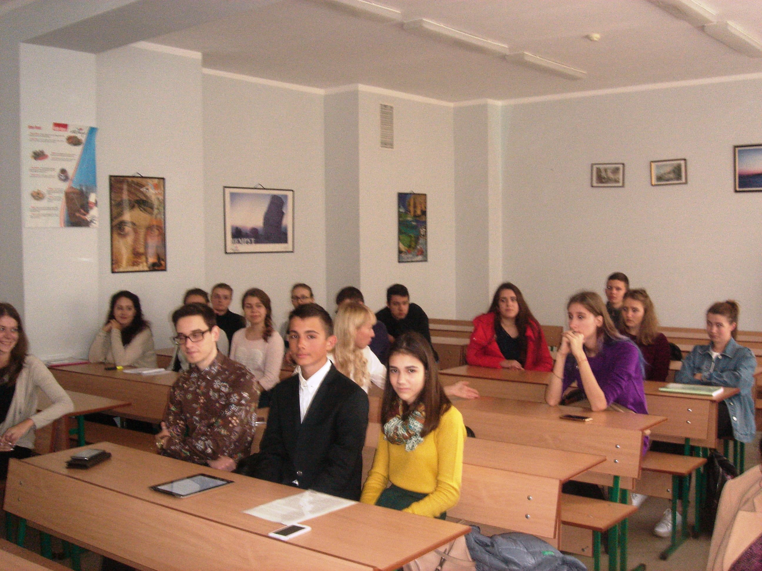 Юні гості - учні 86 школи м. Києва